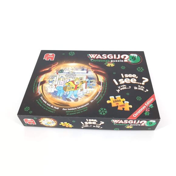 WASGIJ? No 9 Jumbo "A Bright Christmas Night" 1000 Piece Jigsaw Original Puzzle - Picture 4 of 13